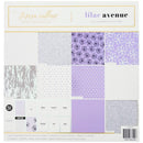 Teresa Collins Paper Collection 12in x 12in - Lilac Avenue*