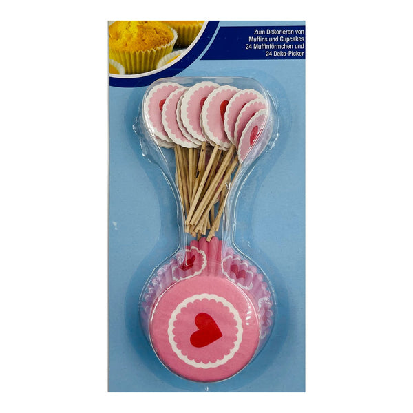 Poppy Crafts Love Cupcake Kit 48pcs