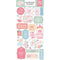 Echo Park Our Little Princess Chipboard 6"X13" - Phrases*