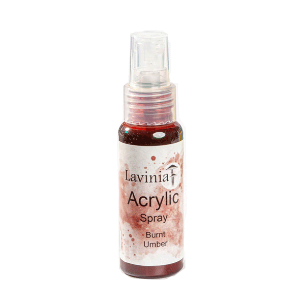 Lavinia Acrylic Spray 60ml - Burnt Umber*