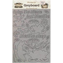 Stamperia Greyboard Cut-Outs A4 2mm Thick - Water Lily, Amazonia