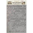 Stamperia Greyboard Cut-Outs A4 2mm Thick - Water Lily, Amazonia