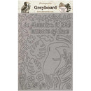 Stamperia Greyboard Cut-Outs A4 2mm Thick - Toucan, Amazonia