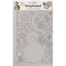 Stamperia Greyboard Cut-Outs A4 2mm Thick Dragon, Sir Vagabond In Japan*