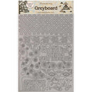 Stamperia Greyboard Cut-Outs A4 2mm Thick - Tree Pattern, Klimt