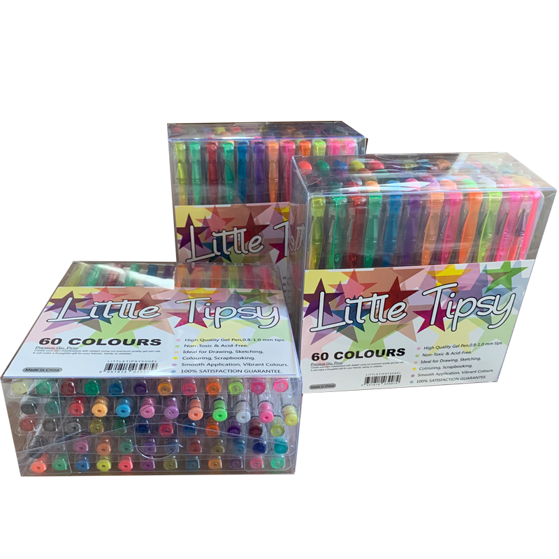 Little Tipsy - 60 colours - Premium Gel Pens*