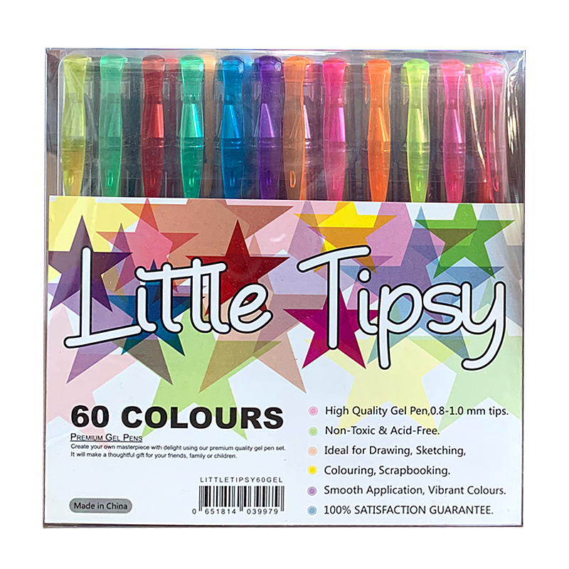 Little Tipsy - 60 colours - Premium Gel Pens