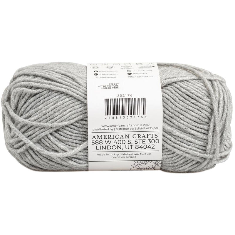 The Hook Nook Main Squeeze Yarn - Grey Area  100g