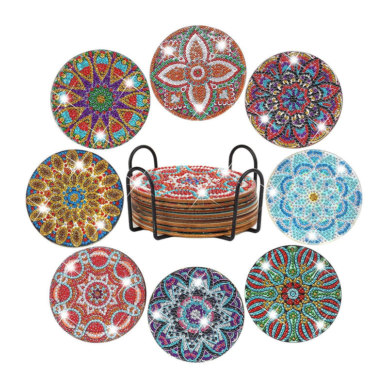 Poppy Crafts Diamond Coaster Kit - Mandala