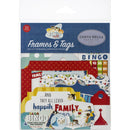 Carta Bella Cardstock Ephemera 33 pack  Frames & Tags, Family Night