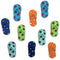 Buttons Galore Button Theme Pack - Funky Flip Flops