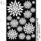 Dress My Craft Transfer Me Sheet A4 - 3D White Flower #2*