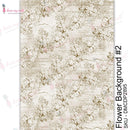 Dress My Craft Transfer Me Sheet A4 - Flower Background