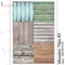 Dress My Craft Transfer Me Sheet A4 - Wooden Tiles #2*