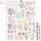 Dress My Craft Transfer Me Sheet A4 - Kidland Critters*