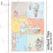 Dress My Craft Transfer Me Sheet A4 - Kidland Tiles*