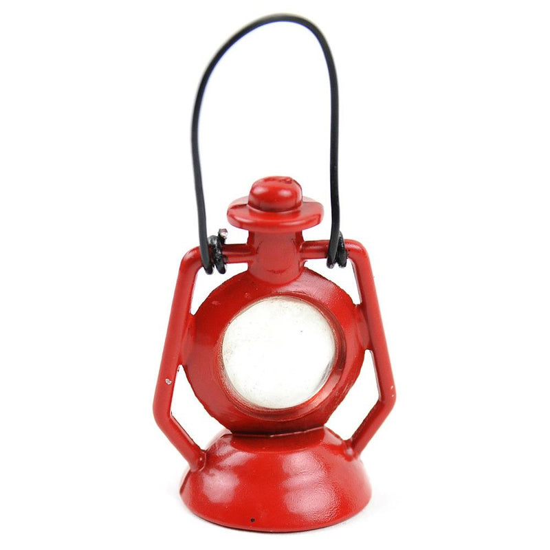 Midwest Design Touch Of Nature Wee Creations Miniature 2" Red Lantern*