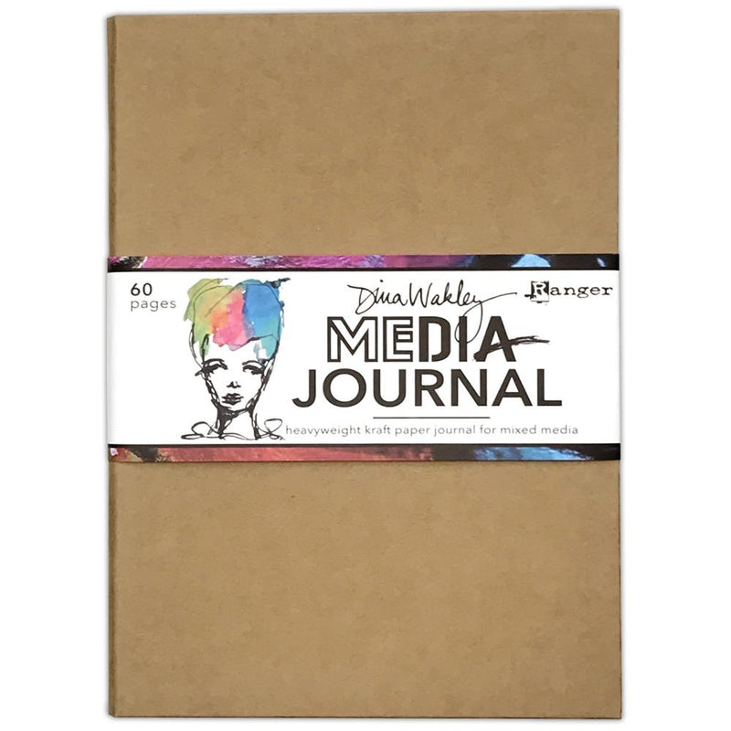 Dina Wakley Media Journal 7.75"x 10.25" - Kraft