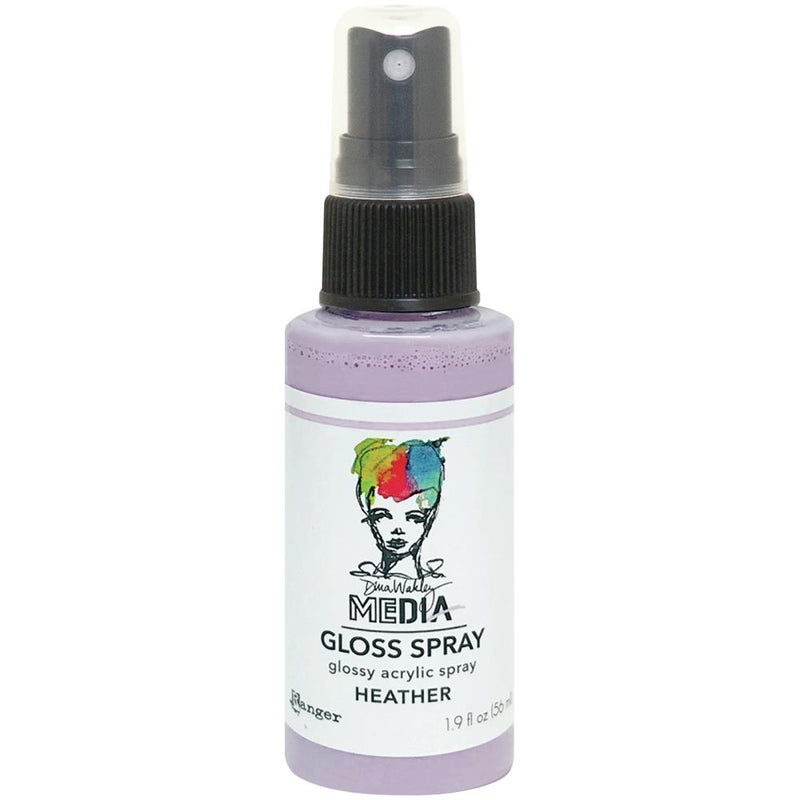 Dina Wakley Media Gloss Sprays 2oz - Heather