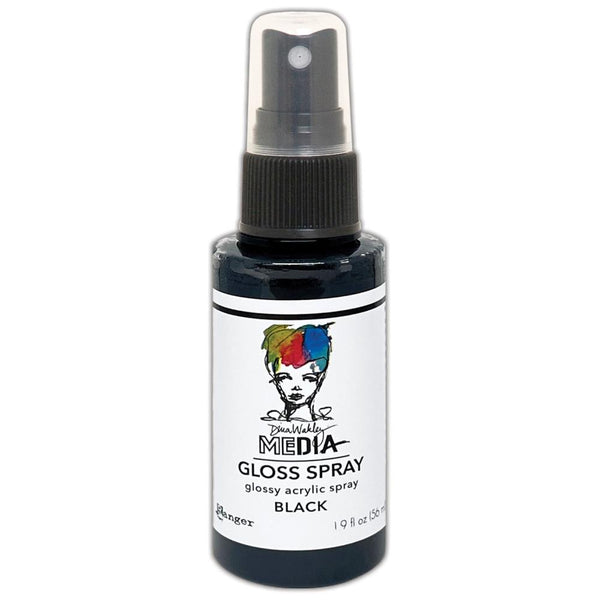 Dina Wakley Media Gloss Sprays 1.9fl.oz. - Black