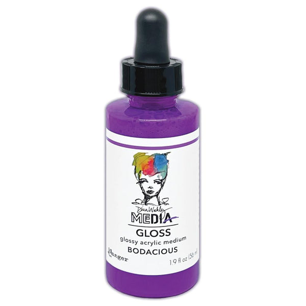 Dina Wakley MEdia Gloss 1.9oz - Bodacious
