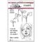 Dina Wakley Media Cling Stamps 6"x 9" - Be Obsessed*
