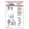 Dina Wakley Media Cling Stamps 6"x 9"- Perfect To Me*