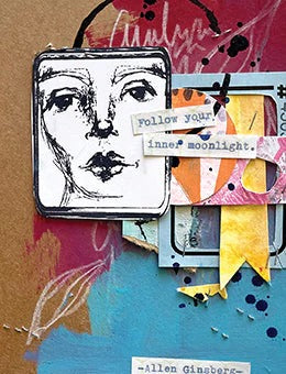 Dina Wakley Media Cling Stamps 6"x 9"- Squared*