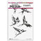 Dina Wakley Media Cling Stamps 6"X9" - Fly High*