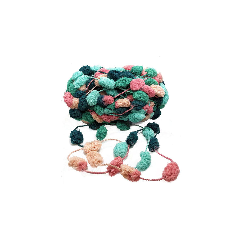 Poppy Crafts Pom Pom Yarn 150g - Mermaid