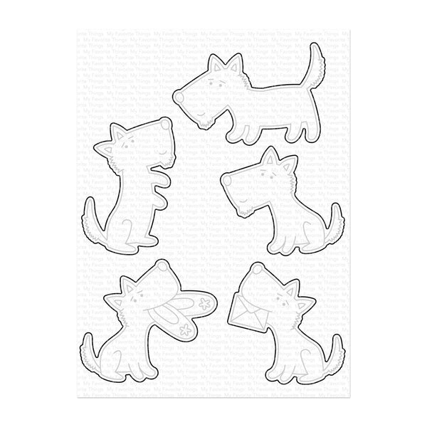 My Favorite Things Die-namics - Pups & Kisses*