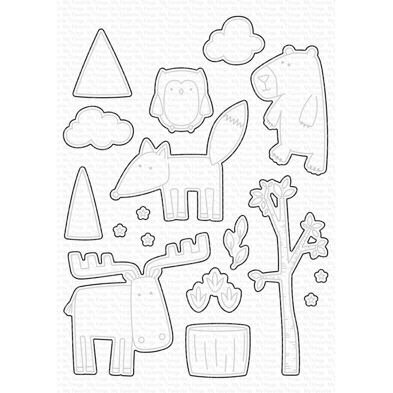 My Favorite Things Stamps - Bear Hug Bunch*