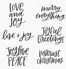 My Favorite Things Clear Stamps 4"X4" Mini Merry Messages