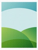 My Favorite Things Premium Stencil 4.5" X6" - Rolling Hills*