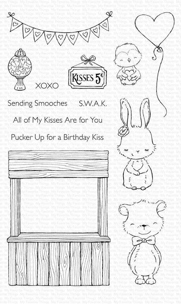 My Favorite Things Stamps - SY Kissing Booth*