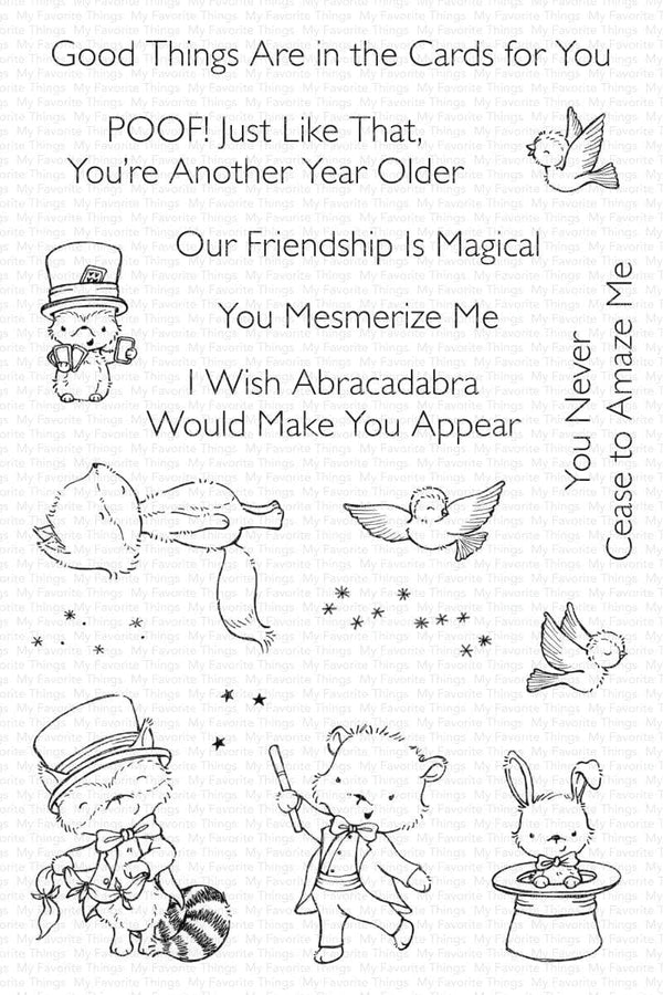 My Favorite Things Stacey Yacula Stamps 4"X6" - Abracadabra*