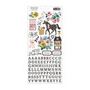 Maggie Holmes Market Square Cardstock Stickers 6"X12" 129 Pack