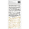 American Crafts - Maggie Holmes Market Square Thickers Stickers 214 pack - Courtyard Alpha/Puffy