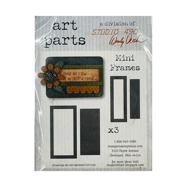 Stampers Anonymous - Studio 490 - Art Parts - Mini Frames*