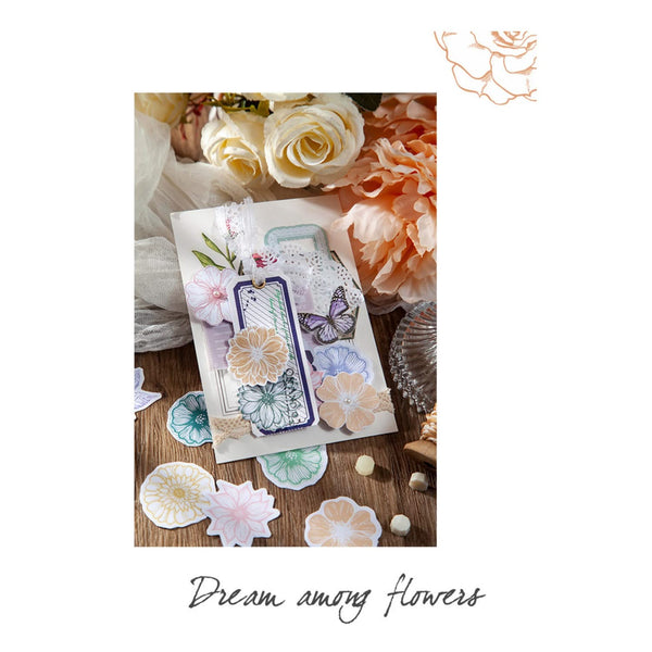 Poppy Crafts Dream Among Flowers Sticker Collection - Wishful Thinking*