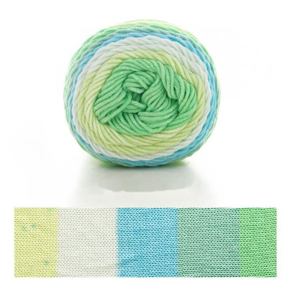 Poppy Crafts Rainbow Cotton Yarn 100g - Mix 28
