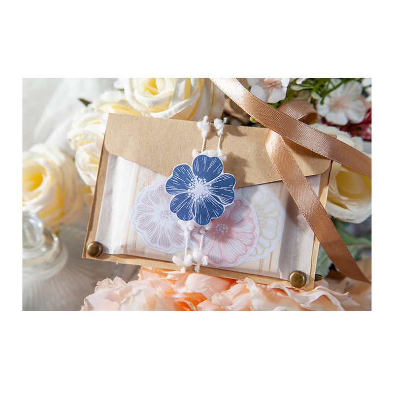 Poppy Crafts Dream Among Flowers Sticker Collection - Chrysanthemum White*