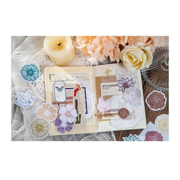 Poppy Crafts Dream Among Flowers Sticker Collection - Fern Dust*