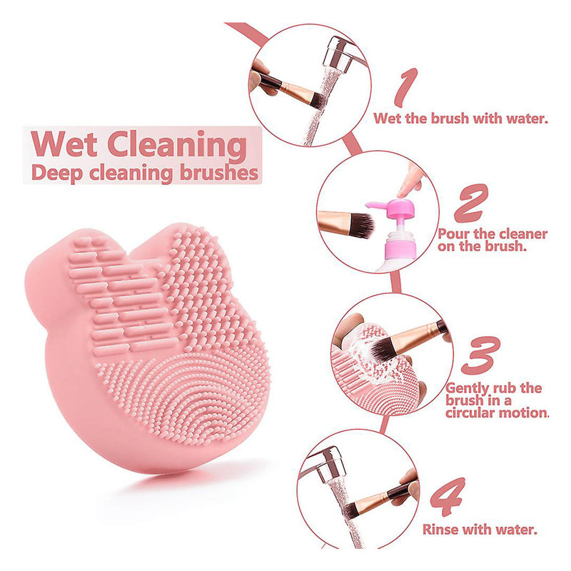 Universal Crafts 2in1 Brush Cleaning Pad - Pink*