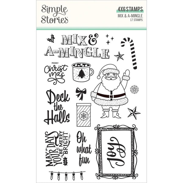 Simple Stories Mix & A-Mingle - Photopolymer Clear Stamps*