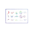 Poppy Crafts Holographic Stickers - Deep sea Shimmer*