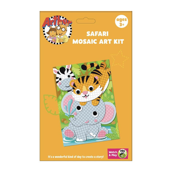 Craft For Kids Imports DIY Mosaic Art Kit - Safari