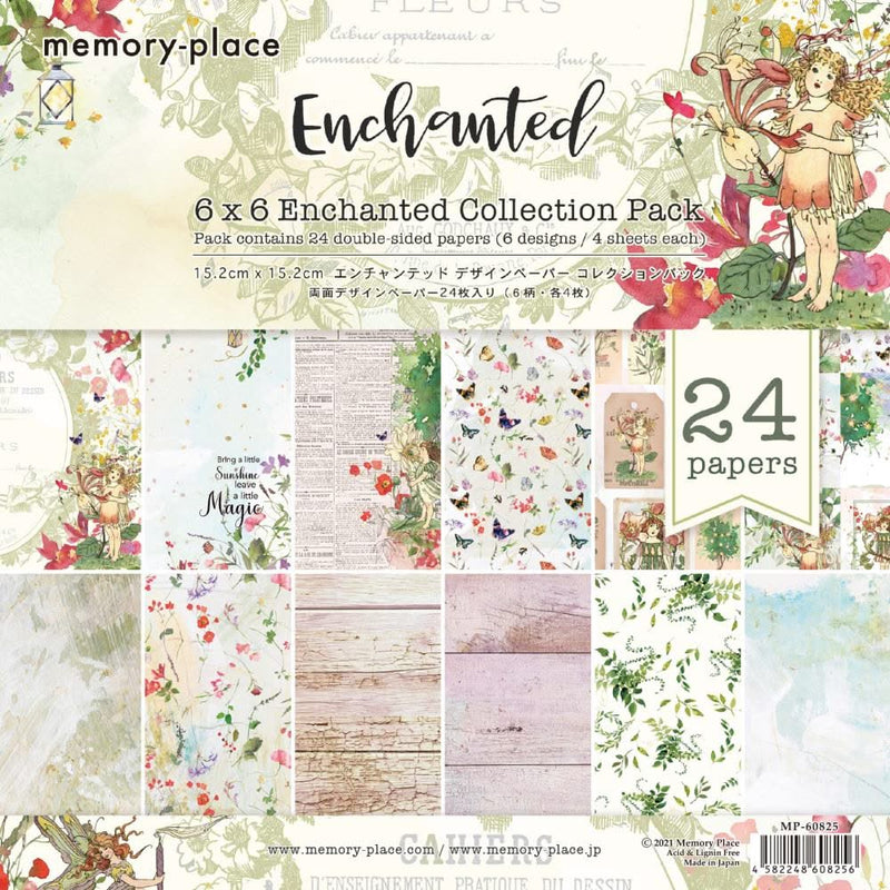 Memory Place Double-Sided Paper Pack 6"X 6" 24 pack - Enchanted*