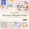 Memory Place Collage Origami Paper 6"x 6" 24/Pk - Sunshine Meadows