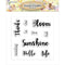 Memory Place Photopolymer Clear Stamps 4"x 6" - Sunshine Meadows